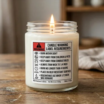 Candle Warning Label Requirements: What to Include
