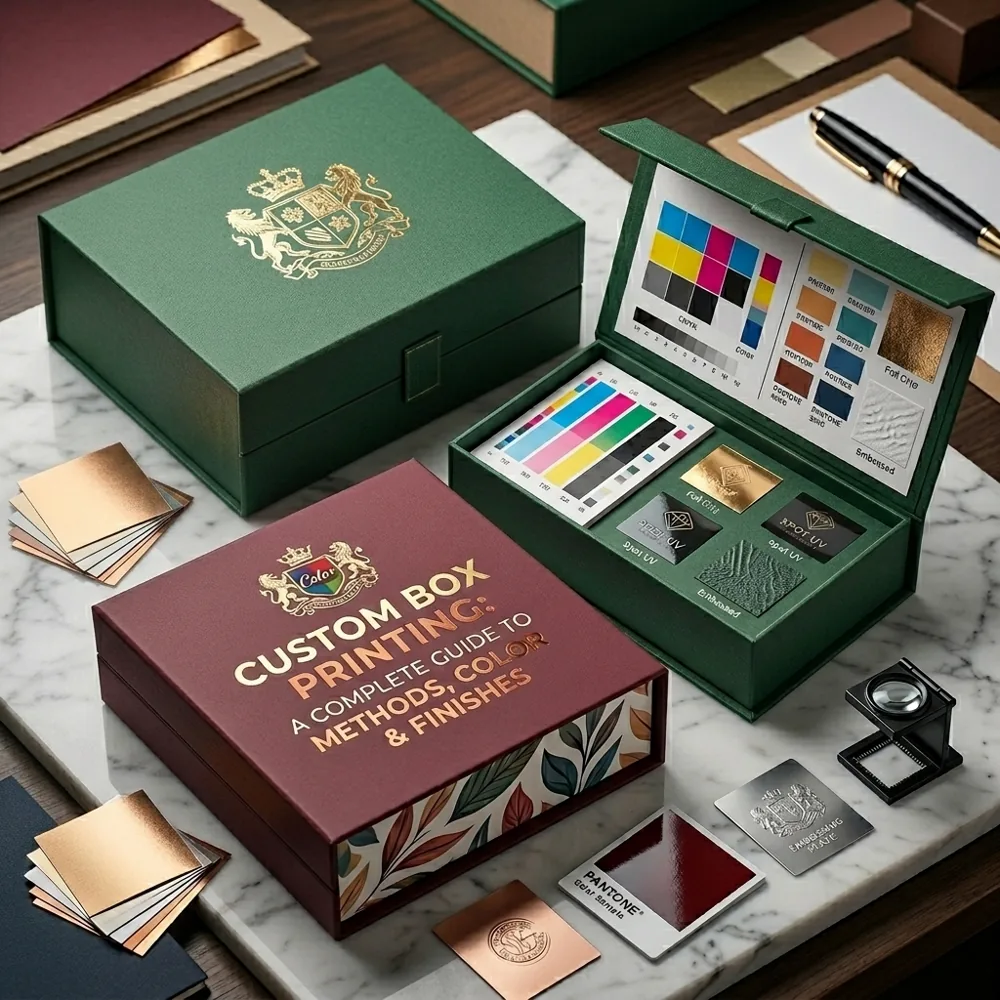 Custom Box Printing: A Complete Guide to Methods, Color & Finishes