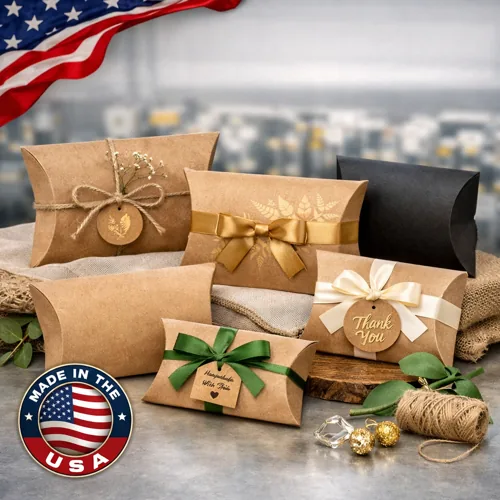 Custom Pillow Boxes in the USA: Sourcing From a US Manufacturer
