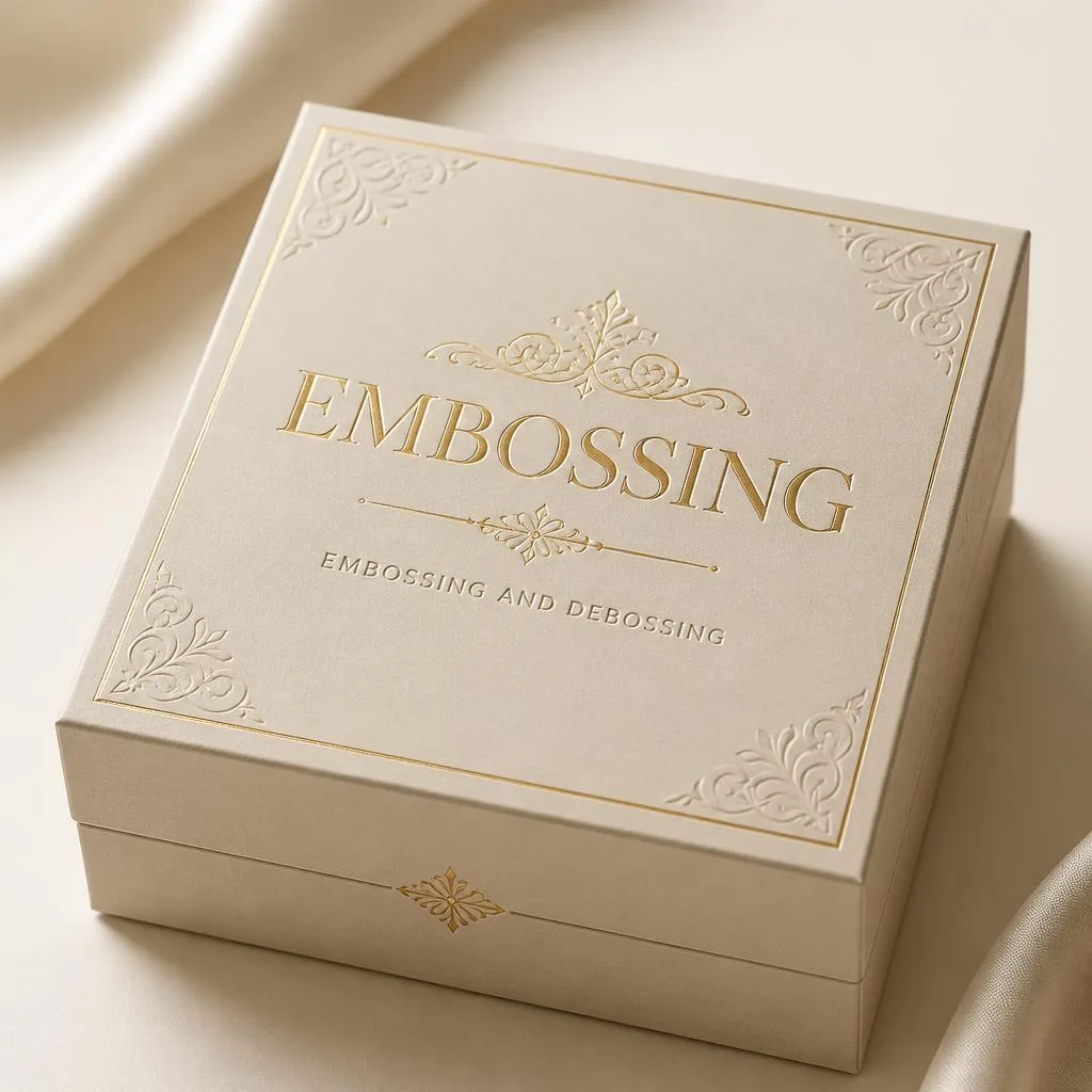 Embossing & Debossing: Adding Texture to Your Box