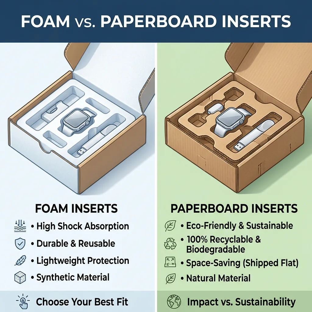 Foam vs. Paperboard Inserts: Which Protects Better?