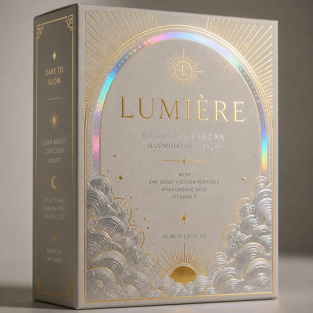 Foil Stamping for Packaging: Gold, Silver and Holographic