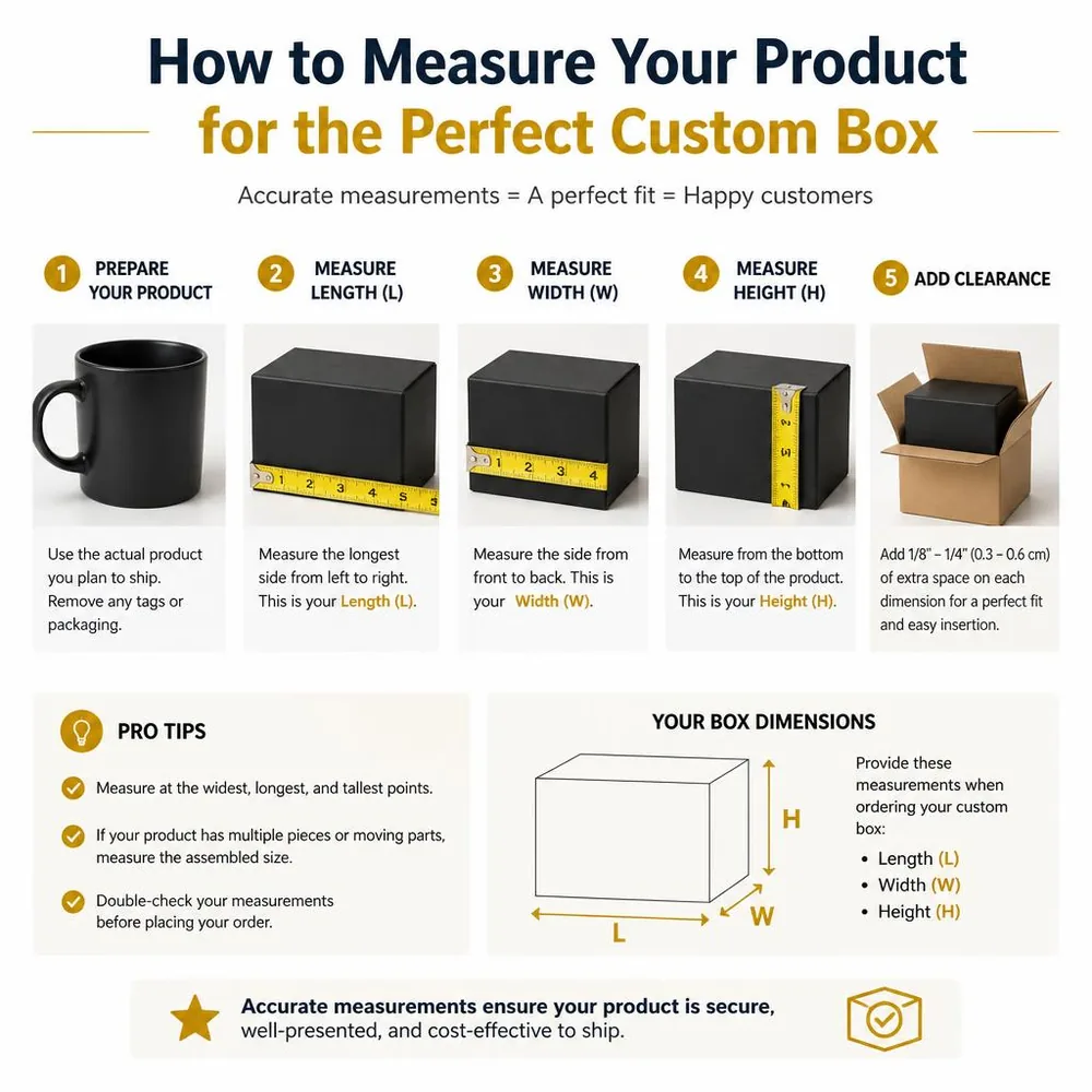 How to Measure Your Product for the Perfect Custom Box