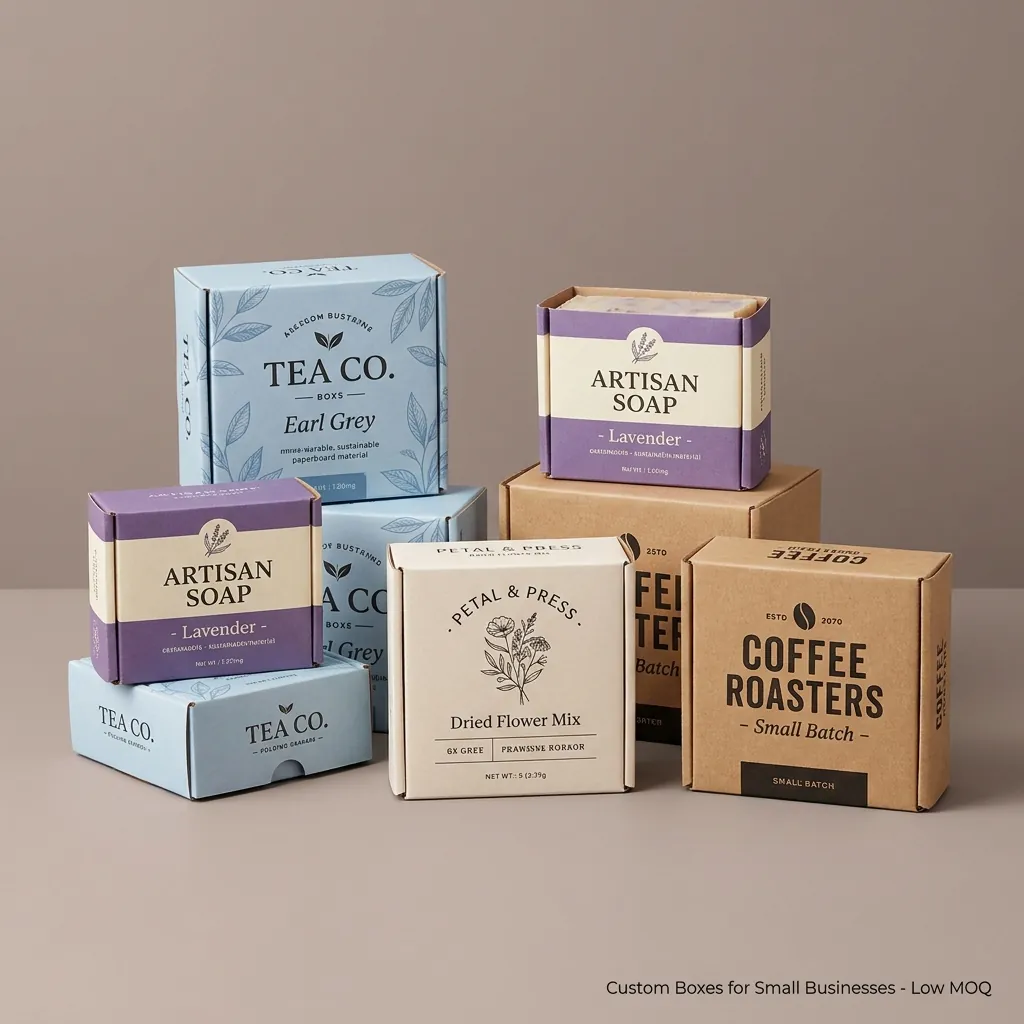 Low-MOQ Packaging: Custom Boxes for Small Businesses
