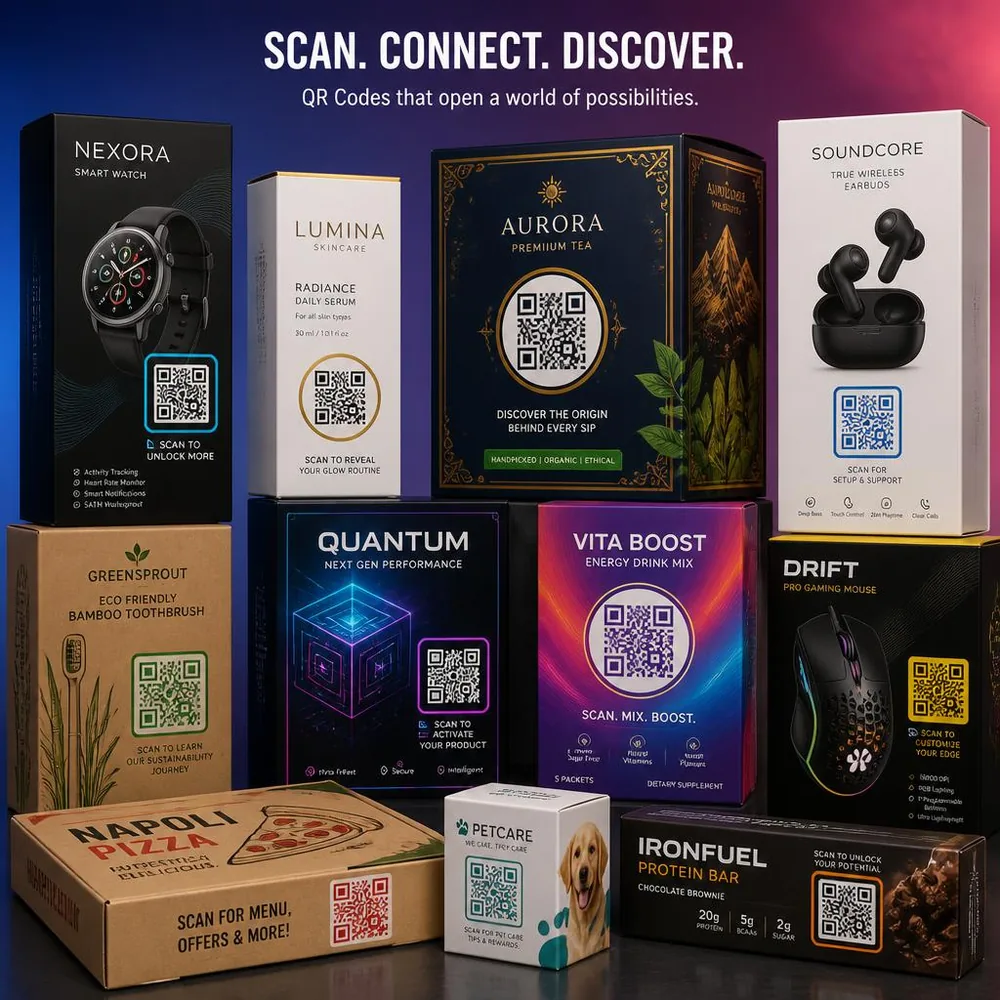 QR Codes on Packaging: Connecting Your Box to Content