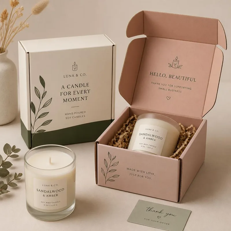 Custom Candle Mailer Boxes image 2
