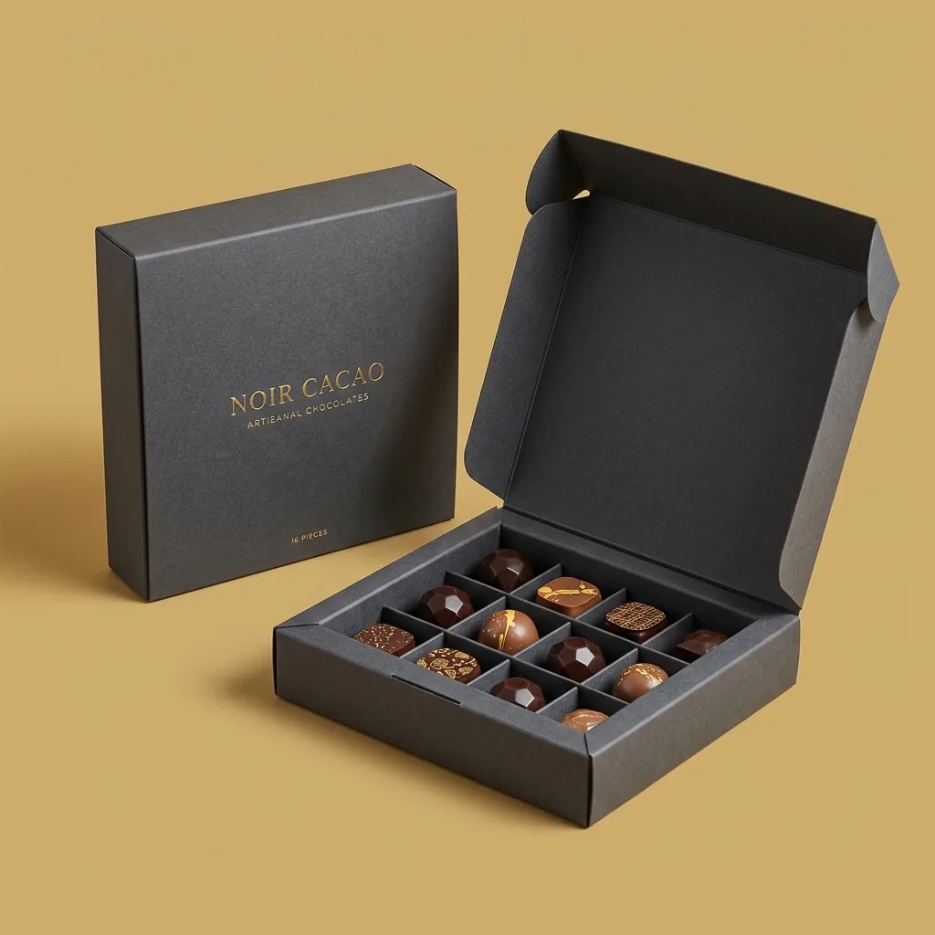 Custom printed chocolate boxes with your logo