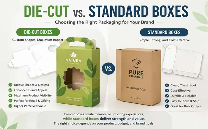 Custom Die Cut Boxes in the USA: Sourcing From a US Manufacturer