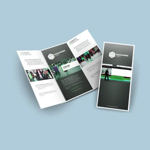 Custom printed brochures with your logo