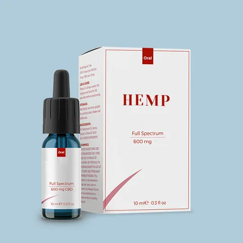 Custom printed hemp oil boxes with your logo