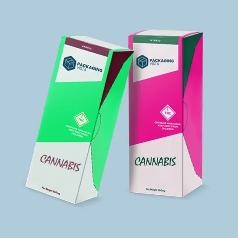 Custom printed cannabis boxes with your logo