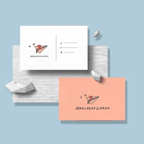 Custom printed business cards with your logo