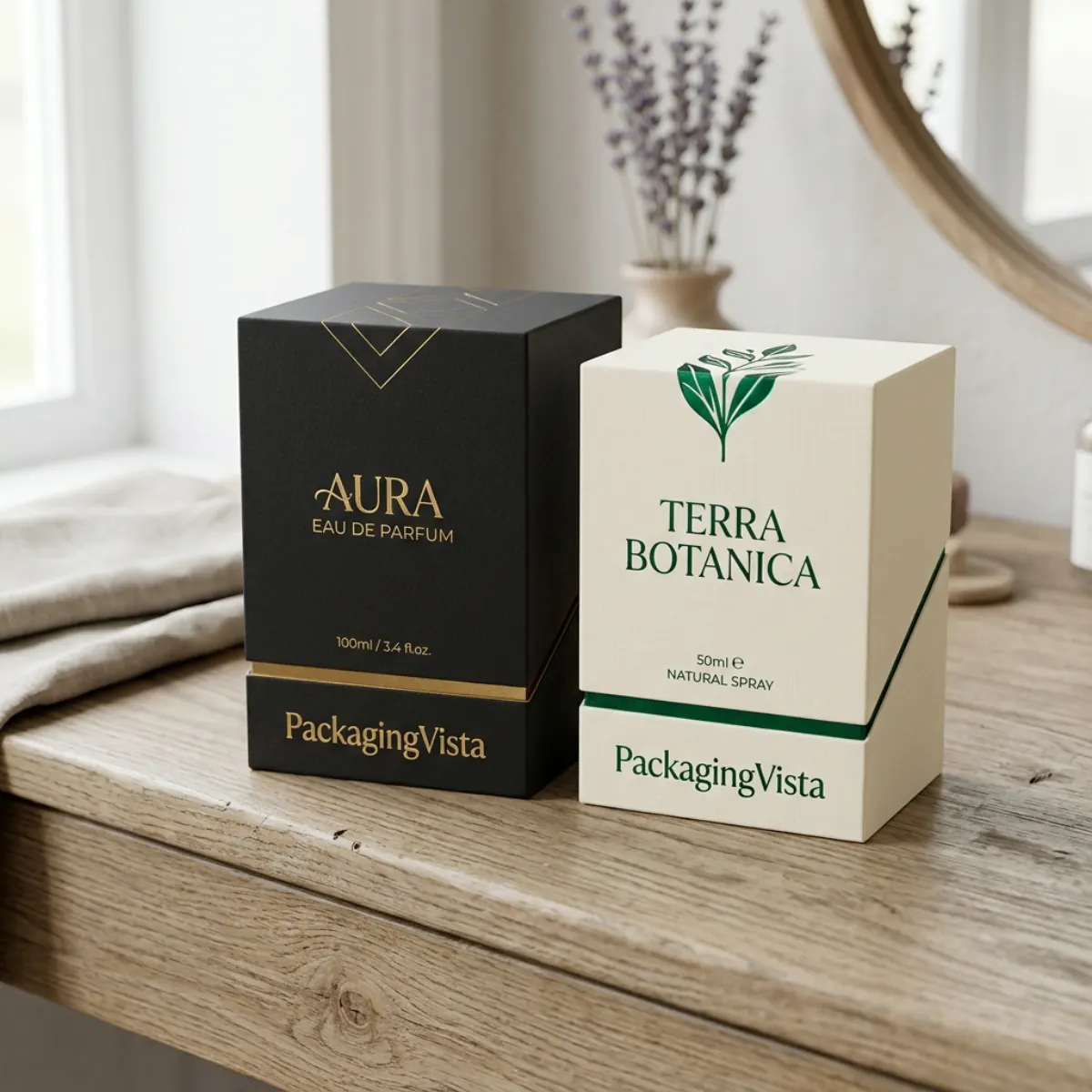 Custom printed perfume boxes with your logo