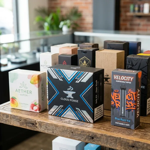 Custom printed vape boxes with your logo