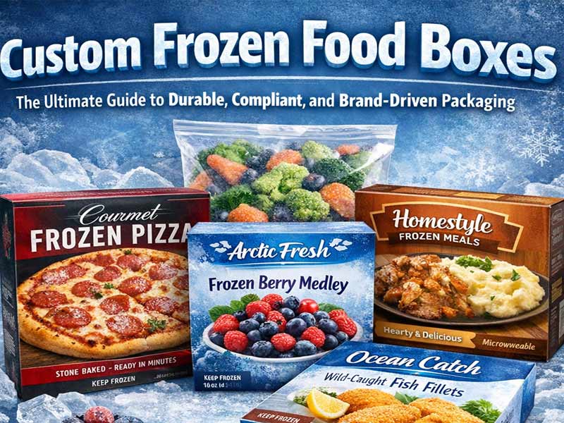 Custom Frozen Food Boxes Compliant, and Brand-Driven Packaging